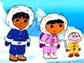 Spēle Dora Atrodi 5 atšķirības  online