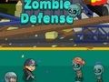Spēle Zombiju aizsardzība  online