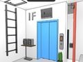 Spēle Liftu istabas aizbēgšana online