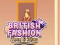 Spēle Britu mode toreiz un tagad  online