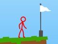 Spēle Stickman parkūrs  online