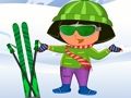 Spēle Dora Ski Saģērbt  online