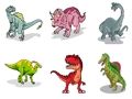 Spēle Dinozauru kartes  online