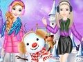 Spēle Modes meitenes ziemas stils  online