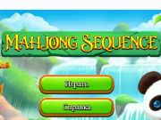 Spēle Mahjonga secība  online