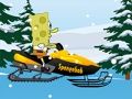 Spēle Spongebob sniega motocikls  online