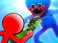 Spēle Stickman vs huggy wuggy online