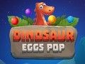 Spēle Dinozauru olas pop  online