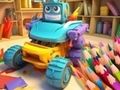 Spēle Krāsojamā grāmata: Automašīnas robota pārveidošana  online