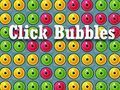 Spēle Noklikšķiniet uz Burbuļi  online