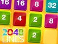 Spēle 2048 līnijas  online