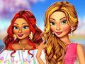 Spēle BFFs ķiršu ziedu festivāla izskats  online