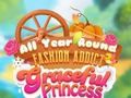 Spēle Visu gadu modes gracioza princese  online