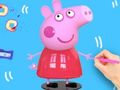 Spēle Krāsojamā grāmata: Cūka Peppa  online