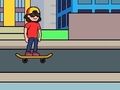 Spēle Skeitborda Wheelie  online
