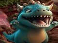 Spēle Priecīgā dinozauru bēgšana  online