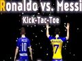 Spēle Mesi pret Ronaldu Kick Tac Toe  online