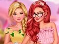 Spēle Princeses pavasara ziedu ballē  online