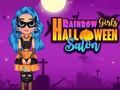 Spēle Rainbow Girls Helovīna salons  online