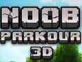 Spēle Noob Parkour 3d online