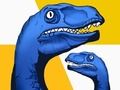 Spēle Dino: sapludini un cīnies  online