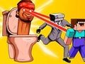 Spēle Skibidi tualete un Nubik Survivors  online
