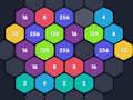 Spēle Hexa 2048 mīklu bloku sapludināšana  online