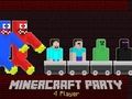 Spēle MineCraft Party 4 atskaņotājs  online