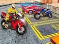 Spēle Smagie velosipēdi pilsētas autostāvvietas spēle 3D  online