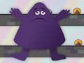 Spēle Grimace pret milzu klauna kurpēm online Spēle Grimace pret milzu klauna kurpēm online
