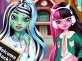 Spēle Monster Girls atpakaļ uz skolu  online