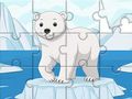 Spēle Puzle: Polārlācis  online