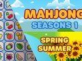 Spēle Mahjong sezonas 1 pavasara vasara online