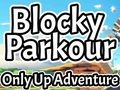 Spēle Blocky Parkour: Tikai augšup piedzīvojums online