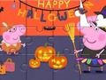 Spēle Puzle: Peppa Helovīns  online