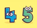 Spēle Krāsojamā grāmata: numurs 4-5  online