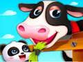 Spēle Baby Panda dzīvnieku ferma  online