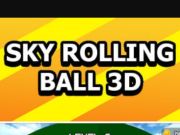 Spēle Debesu triecieni ripojošā bumba 3d online