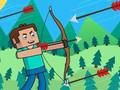Spēle Noob Archer Monster uzbrukums online