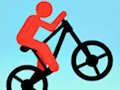 Spēle Stickman velosipēdu skrējējs  online