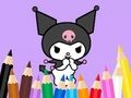 Spēle Krāsojamā grāmata: Kuromi nēsā somu  online