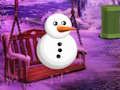 Spēle Ziemas sniegavīra bēgšanas spēle  online