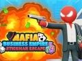 Spēle Mafijas biznesa impērija: Stickman Escape 3D  online