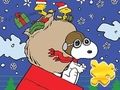 Spēle Puzle: Snoopy Ziemassvētku piegāde  online