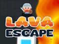 Spēle Lavas bēgšana  online