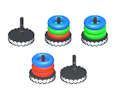 Spēle Hoop Stack Brain Puzzle spēle  online