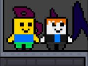 Spēle Nooblox vs Garten 2 spēlētājs online