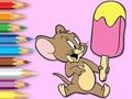 Spēle Krāsojamā grāmata: Ice Cream Jerry  online