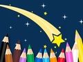 Spēle Krāsojamā grāmata: krītošā zvaigzne  online