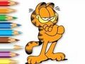 Spēle Krāsojamā grāmata: Garfield Hamburger  online